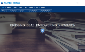 Philippine E-journals