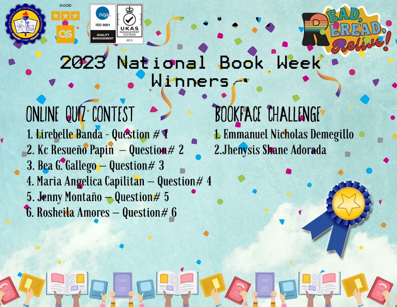 National Book Week 2023 Winners